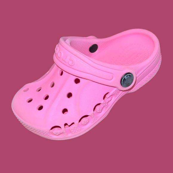 Toddler Crocs Pink Baya Clog Size C 8 - Picture 1 of 6